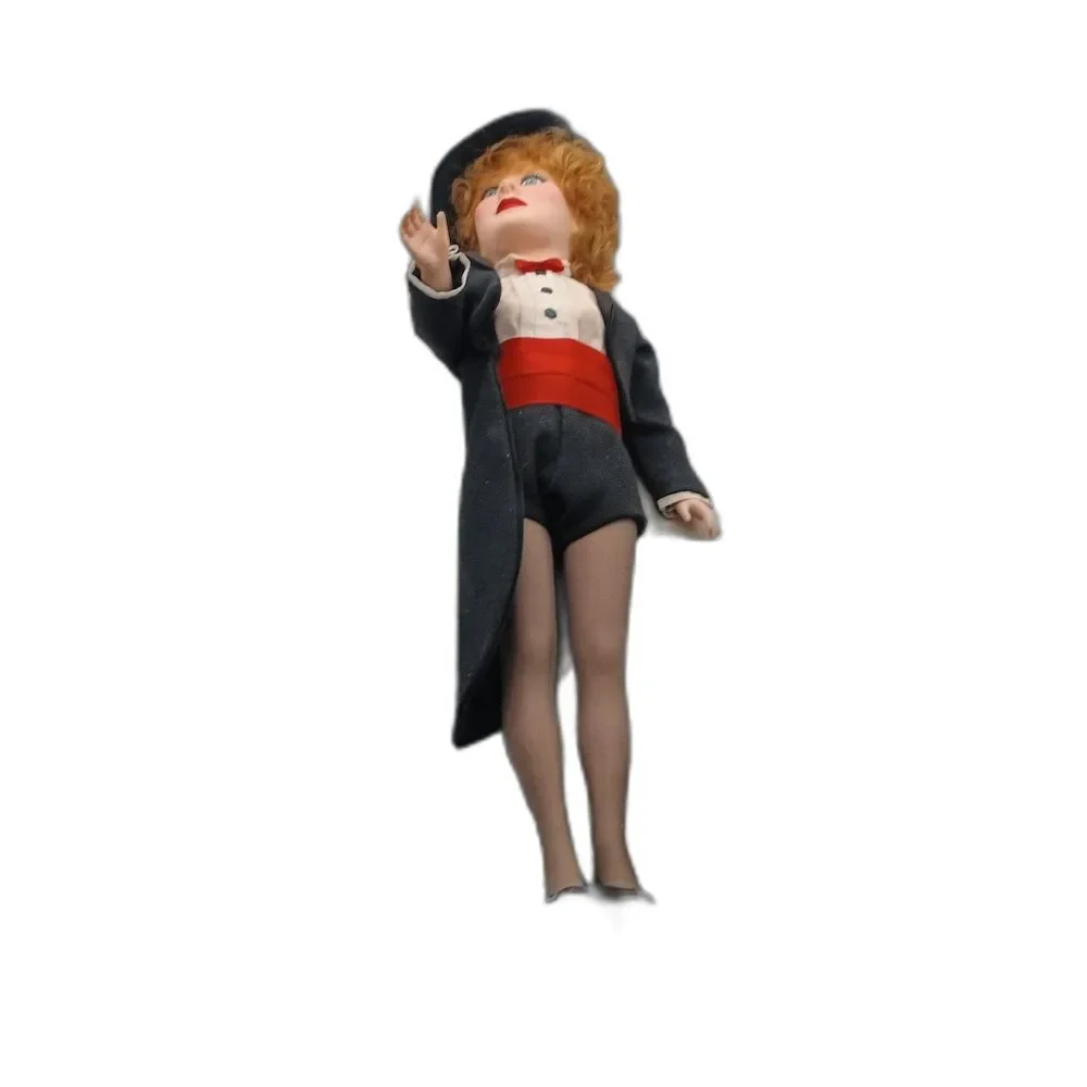 1985 Effanbee Lucille Ball Vinyl Doll – Magician Cabaret Outfit Top Hat 16